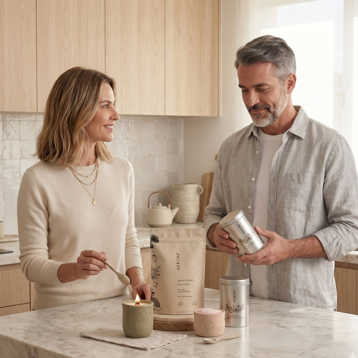 Ritual AERUM, ambiente da marca