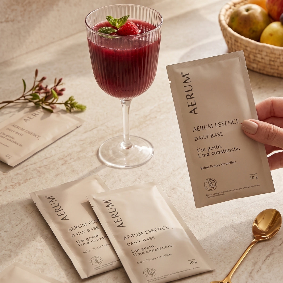 AERUM Essence Seven, caixa com sete sachês de 10 g