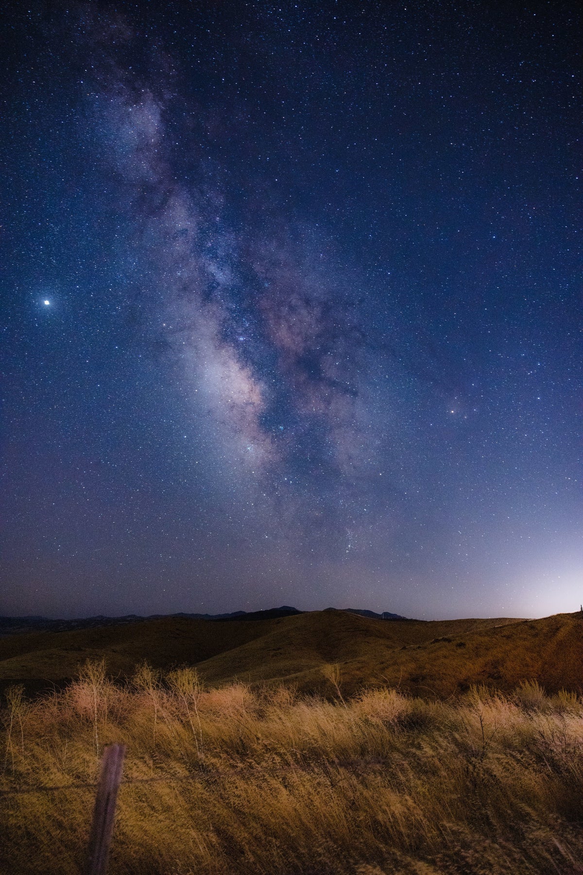 Céu noturno, ritual AERUM da noite