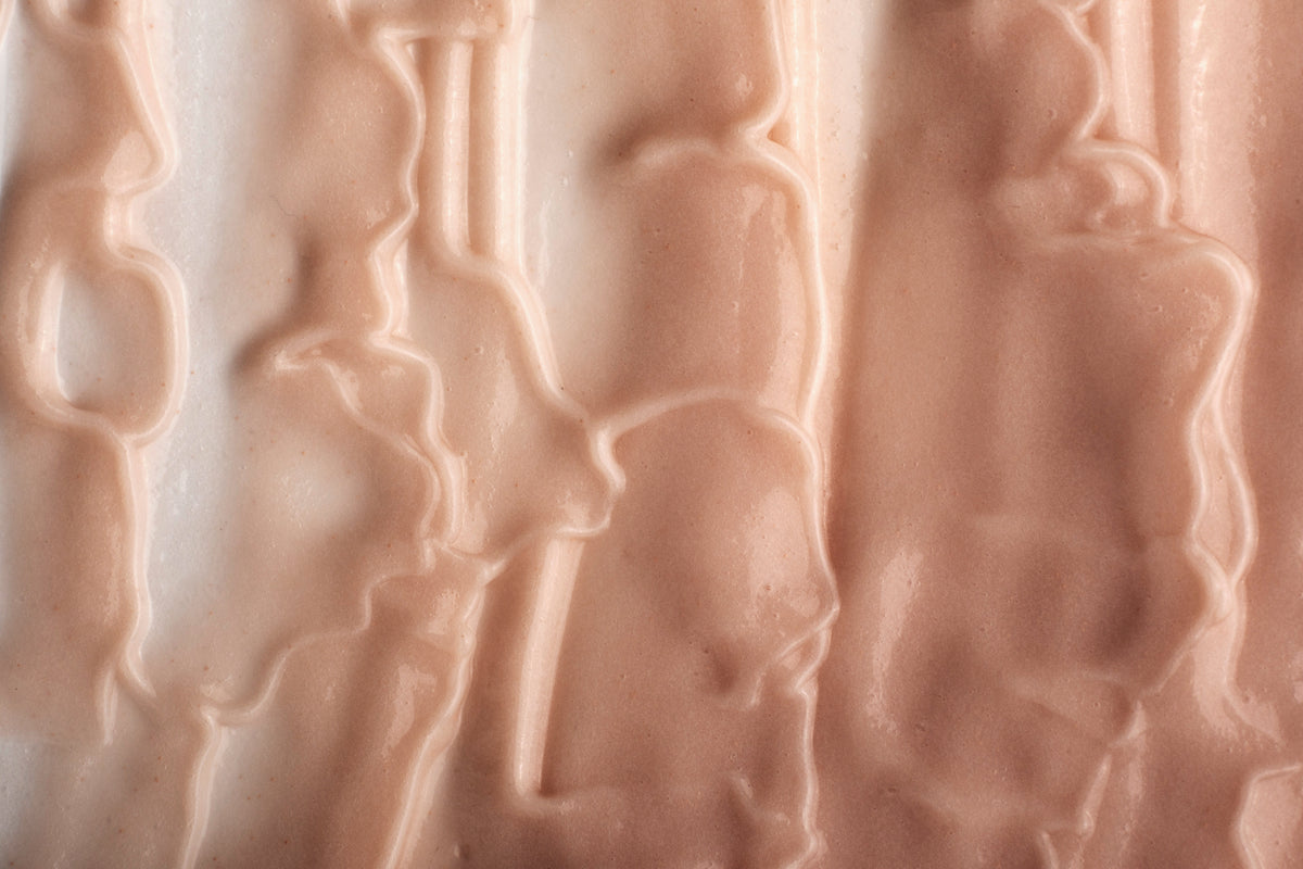 Textura em tons claros, identidade visual AERUM