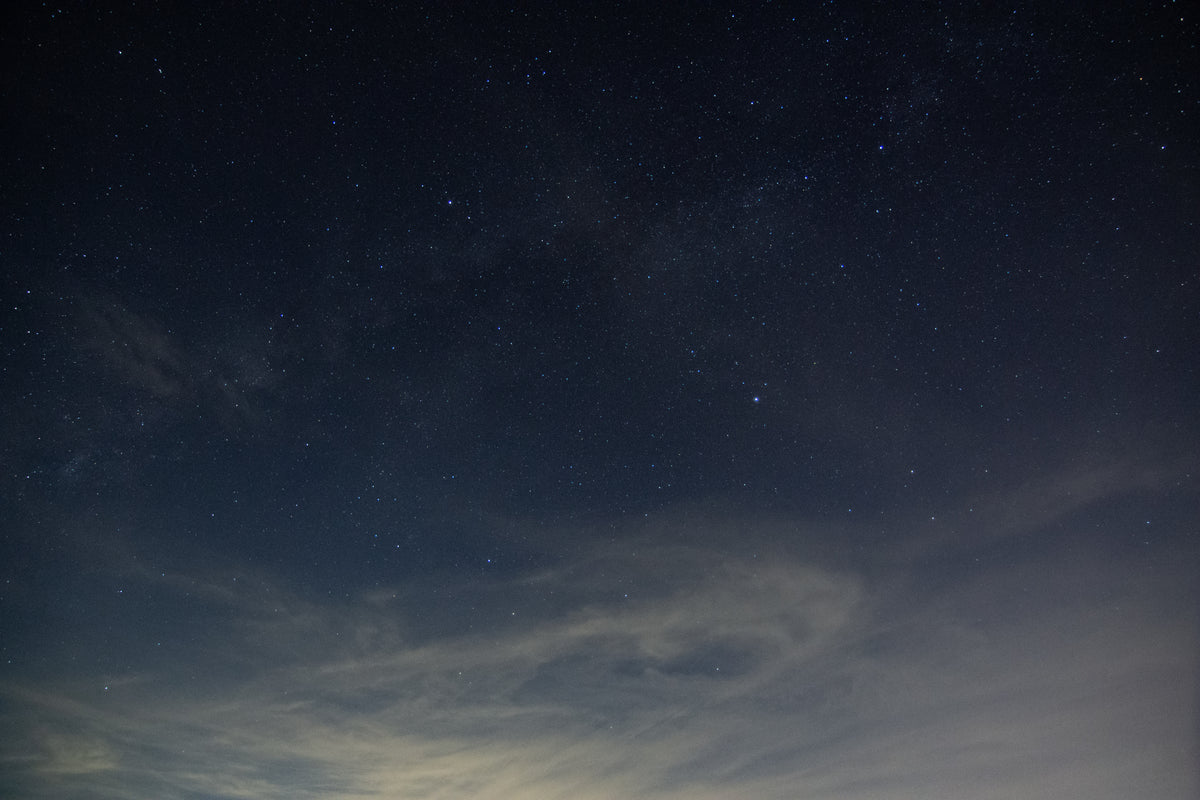 Céu noturno, ritual AERUM da noite