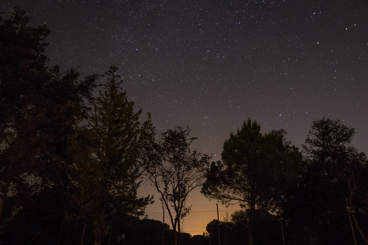 Céu estrelado, ritual AERUM da noite